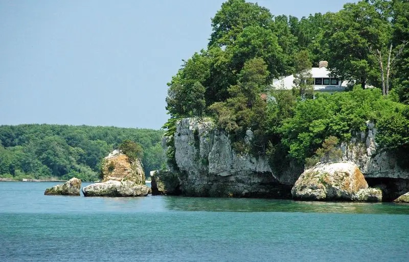 Exploring historical sites like The Gibraltar of Lake Erie