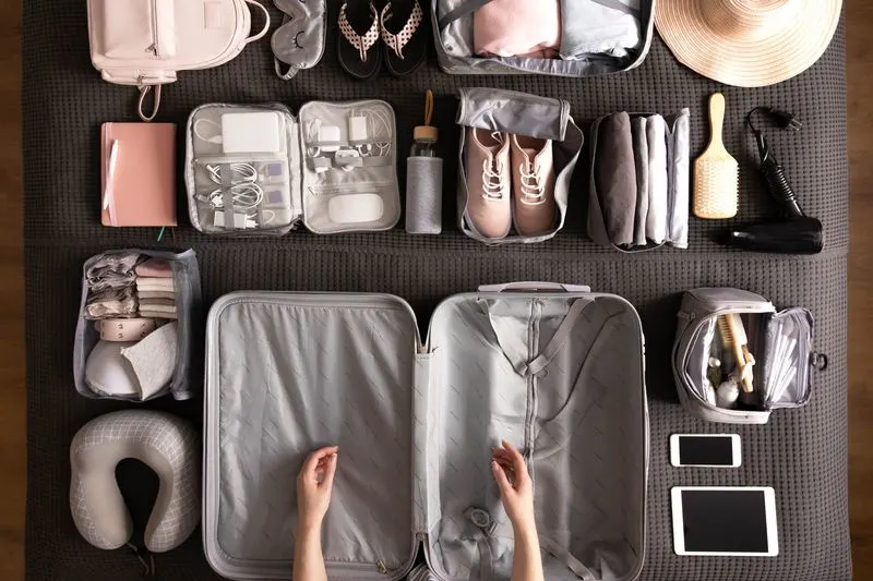 Use packing cubes for organization
