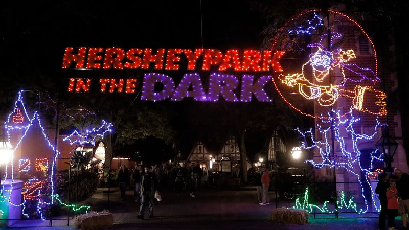 Hersheypark in the Dark