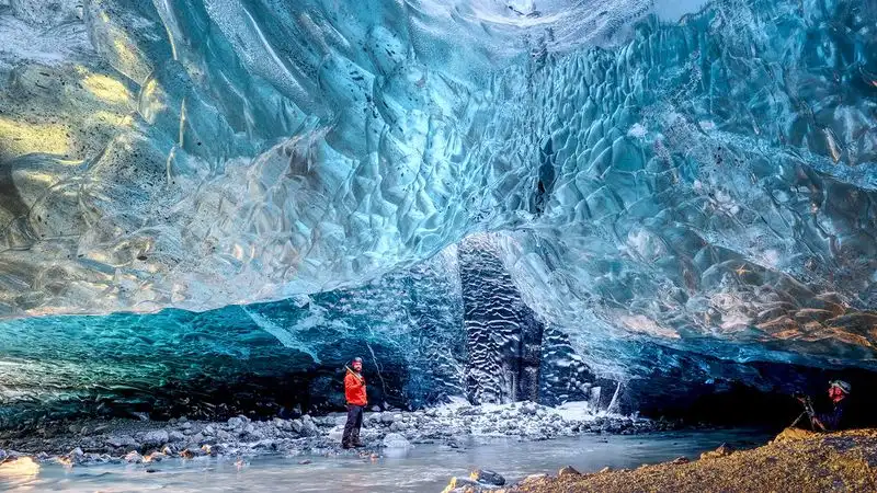 The Crystal Ice Caves of Iceland (Various Locations)