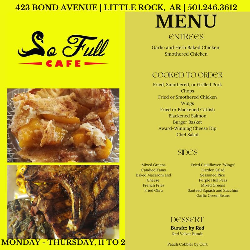 The So Full Café – North Little Rock