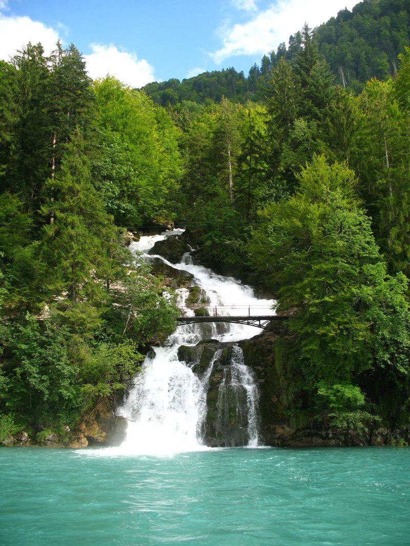 Giessbach Falls – Lake Brienz, Switzerland