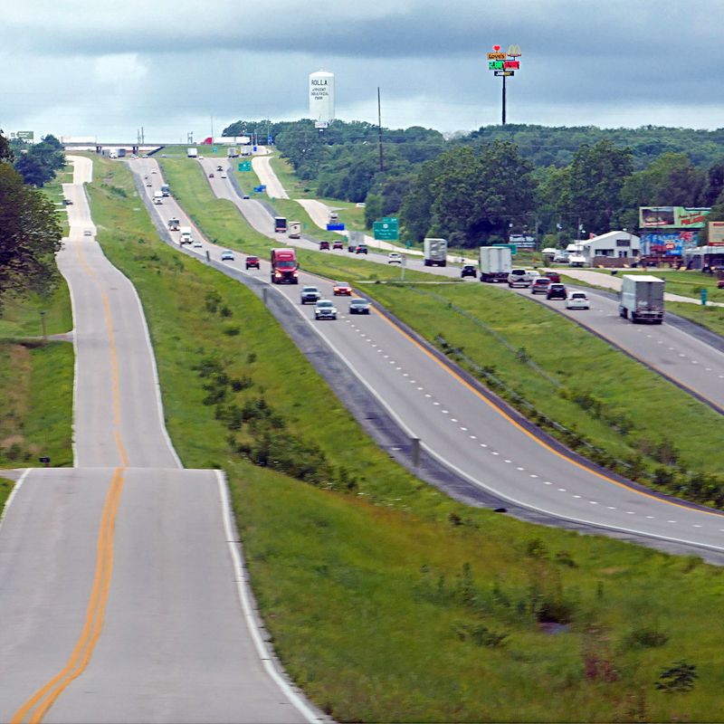 Missouri — Route 66 / Ozark Scenic Byway (various sections)