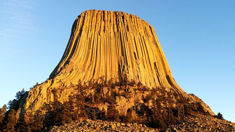 Devils Tower summit (closed during June) – Wyoming
