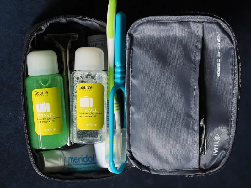 Travel-sized toiletries duplicates