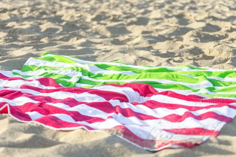 Bulky beach towels