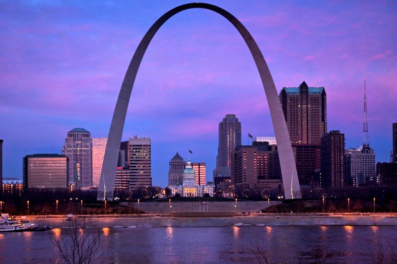 The Gateway Arch – St. Louis, Missouri