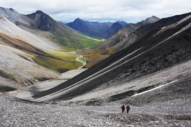 Arctic Tundra Hiking and Camping