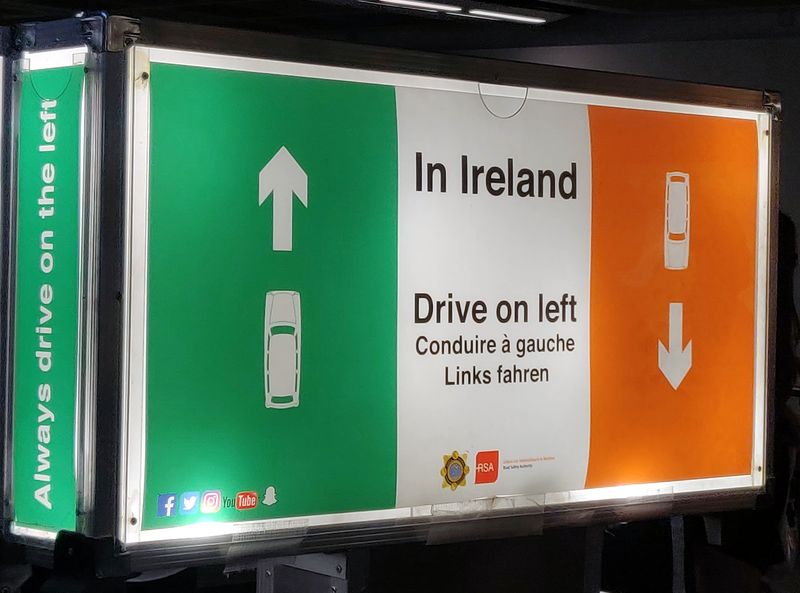 Misunderstanding Irish driving rules