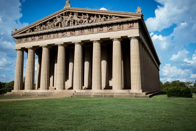Overlooking free attractions like Centennial Park and the Parthenon