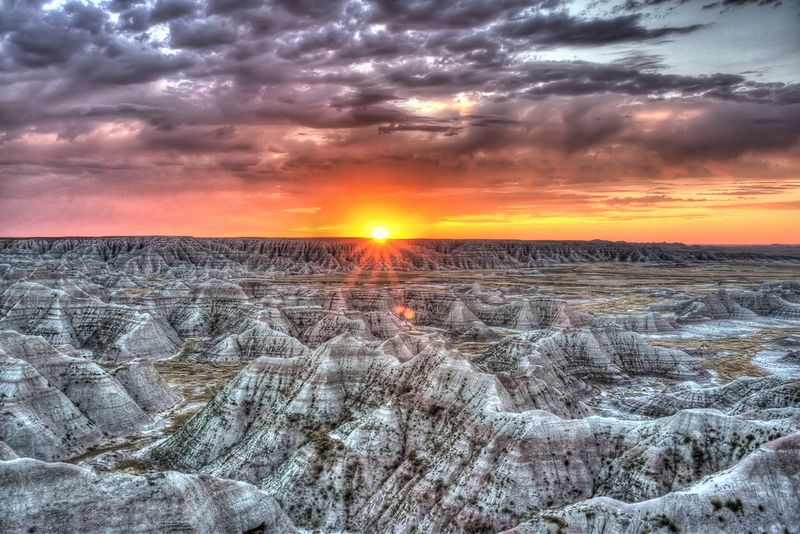 Badlands National Park wildlife watching