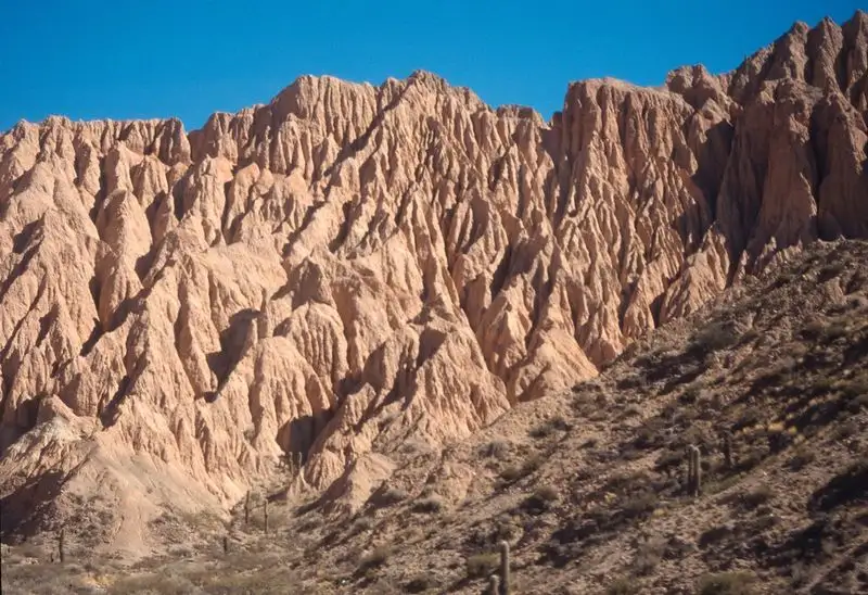 Admiring the colors of Quebrada de Humahuaca
