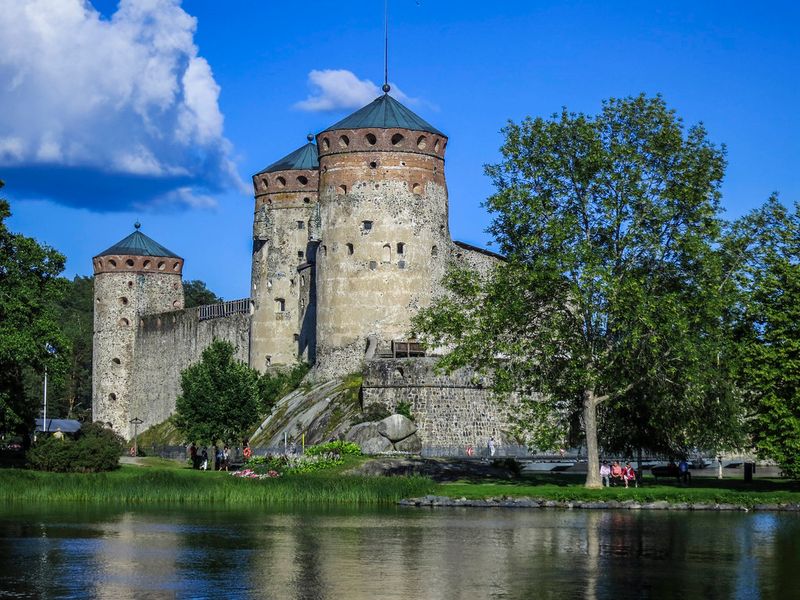 Savonlinna's Olavinlinna Castle