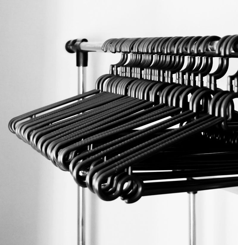 Use the Hangers to Keep Curtains Shut