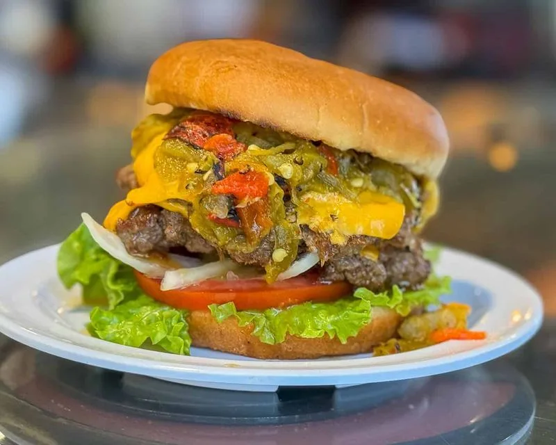 Green Chile Cheeseburger Smackdown