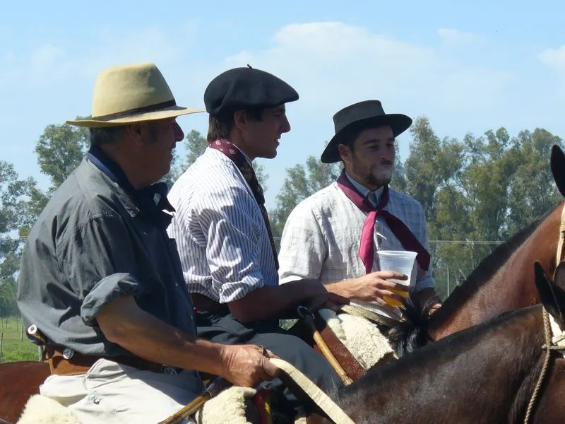 Riding with gauchos on the Pampas