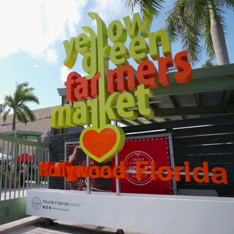 Yellow Green Farmers Market – Hollywood