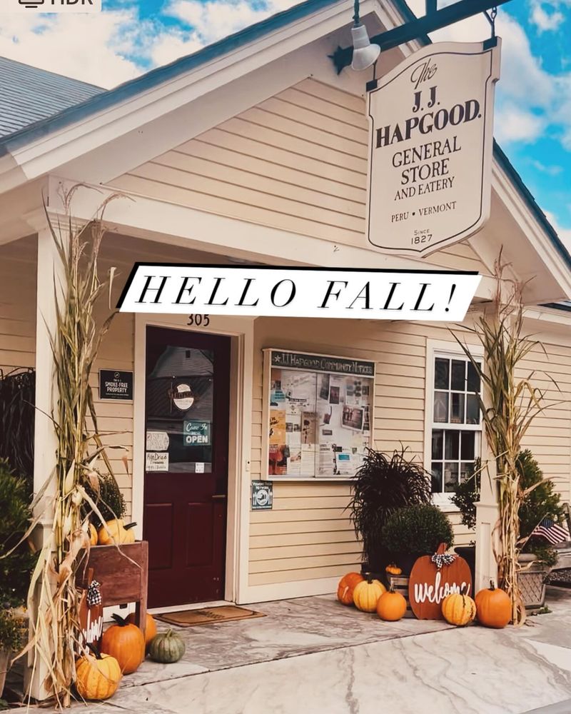 JJ Hapgood General Store & Eatery — Peru, VT