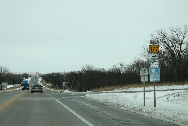 The Flint Hills Scenic Byway – K-177 (Kansas)