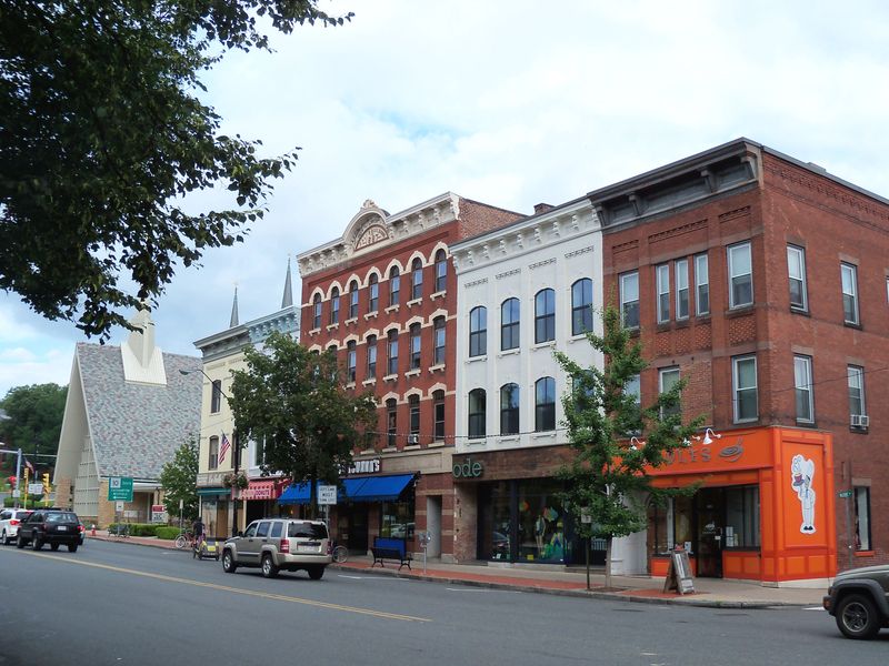 Downtown Northampton Shops and Cafés