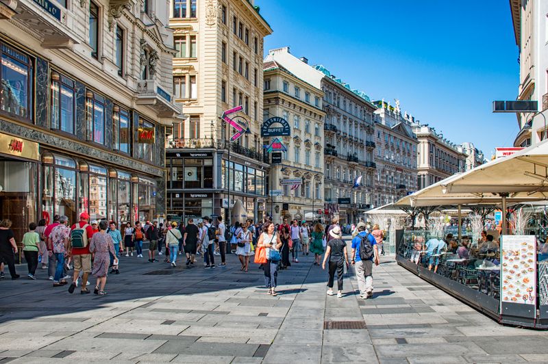 Graben and Kohlmarkt shopping streets