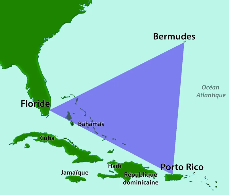 The Bermuda Triangle, Atlantic Ocean