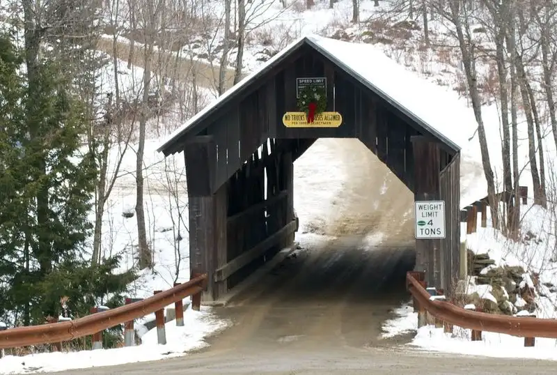 Gold Brook Covered Bridge (