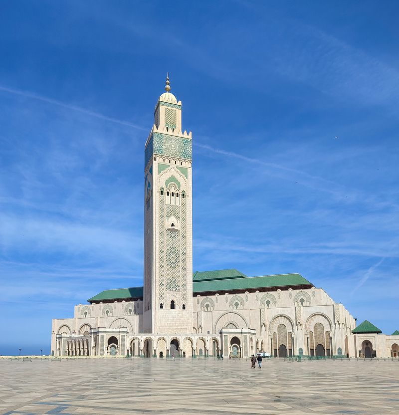 Visiting the Hassan II Mosque in Casablanca
