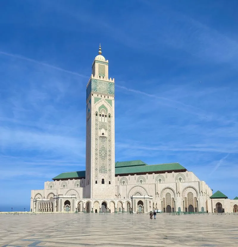 Visiting the Hassan II Mosque in Casablanca