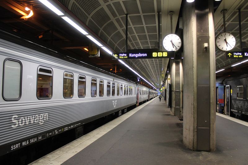 The Stockholm to Narvik Train