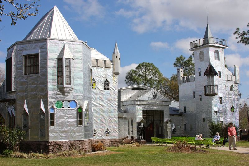 Solomon’s Castle – A Gleaming Aluminum Fortress