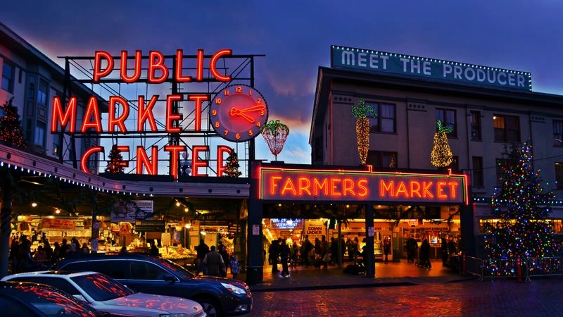 Pike Place Market, Washington