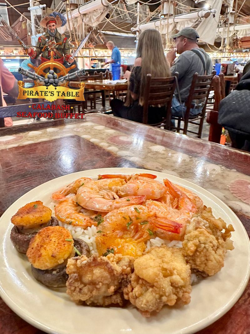 Pirate’s Table Calabash Seafood Buffet, Surfside Beach