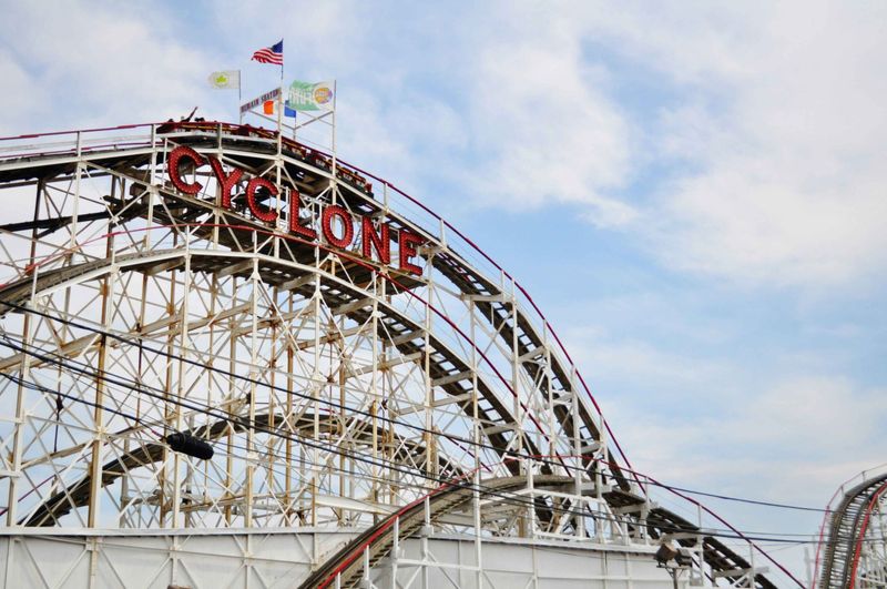 Autumnal Amusement Park Thrills