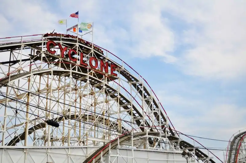 Autumnal Amusement Park Thrills