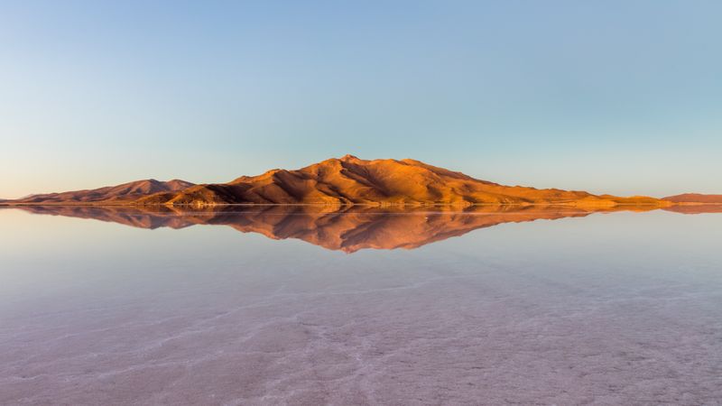 The Salar de Uyuni, Bolivia