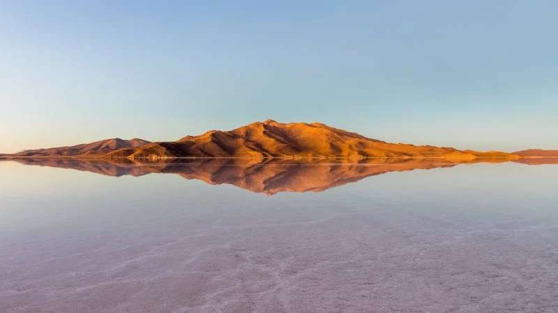 The Salar de Uyuni, Bolivia