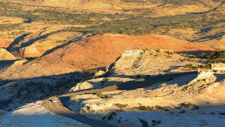 The longest canyon drive in Utah is a day of sandstone walls and endless echoes