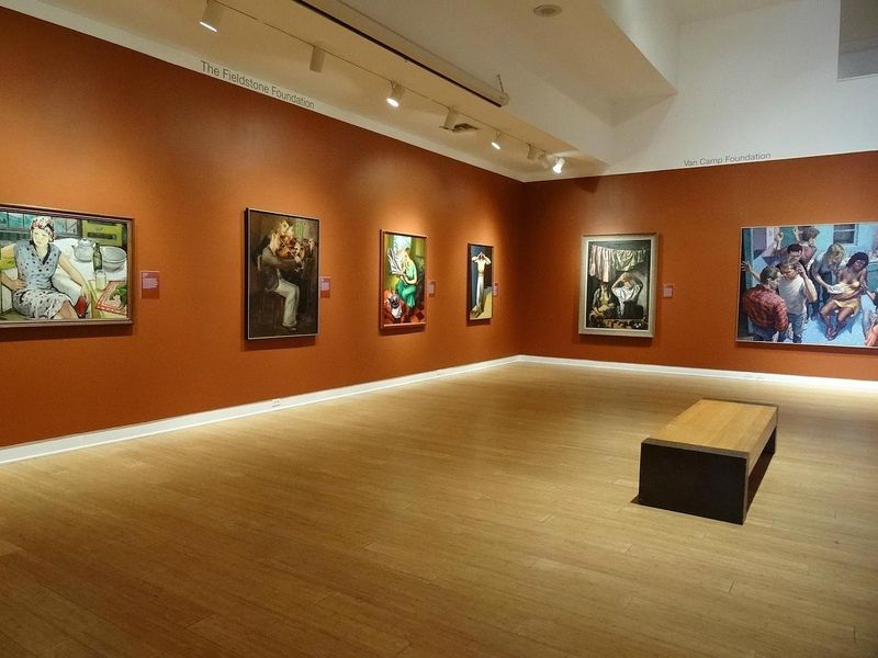 Walking through the Laguna Art Museum
