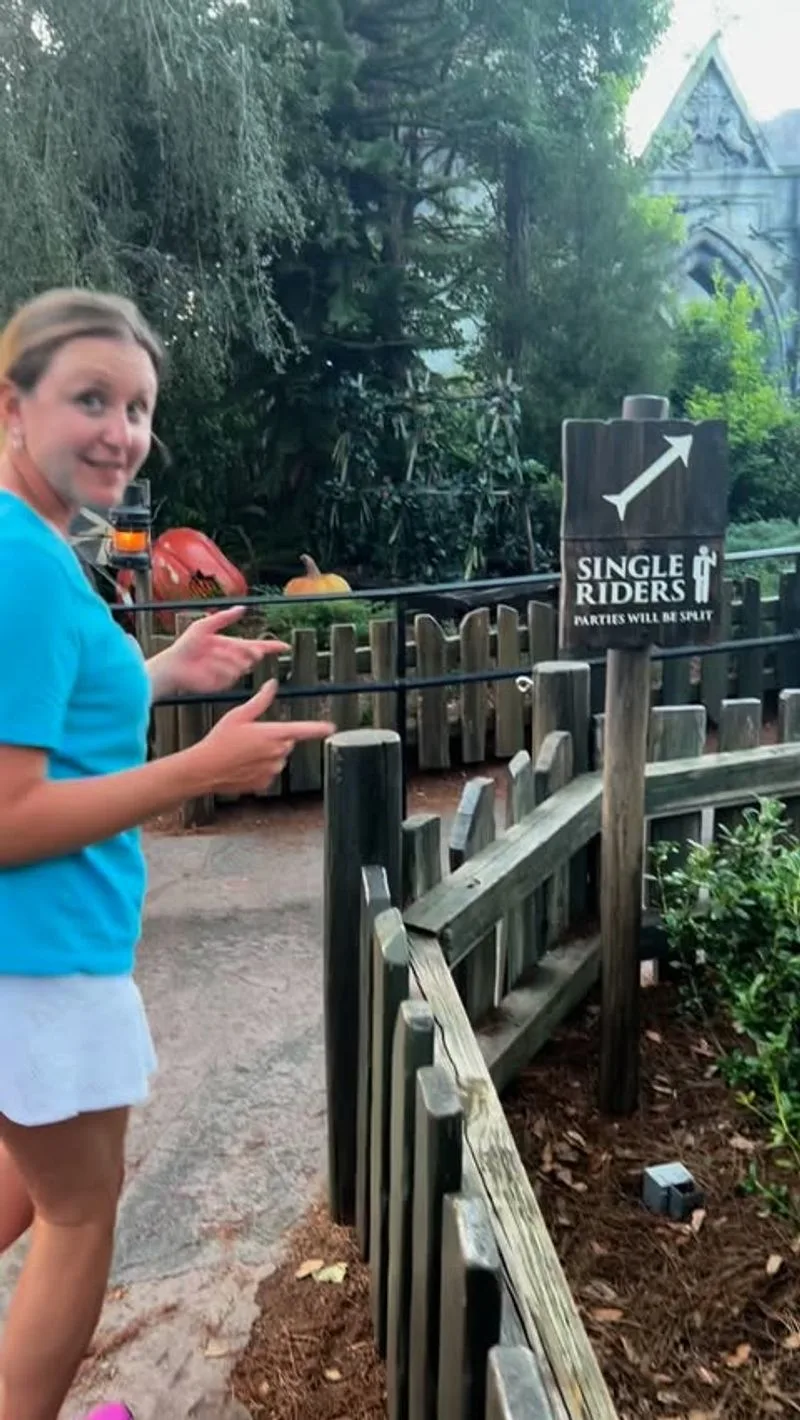 Avoiding Single Rider Lines