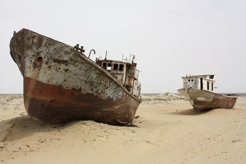The Aral Sea (Kazakhstan/Uzbekistan)