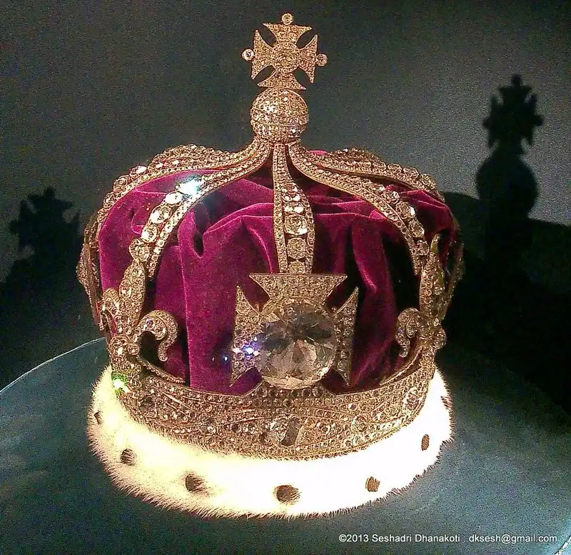 Crown Jewels at the Tower of London, England