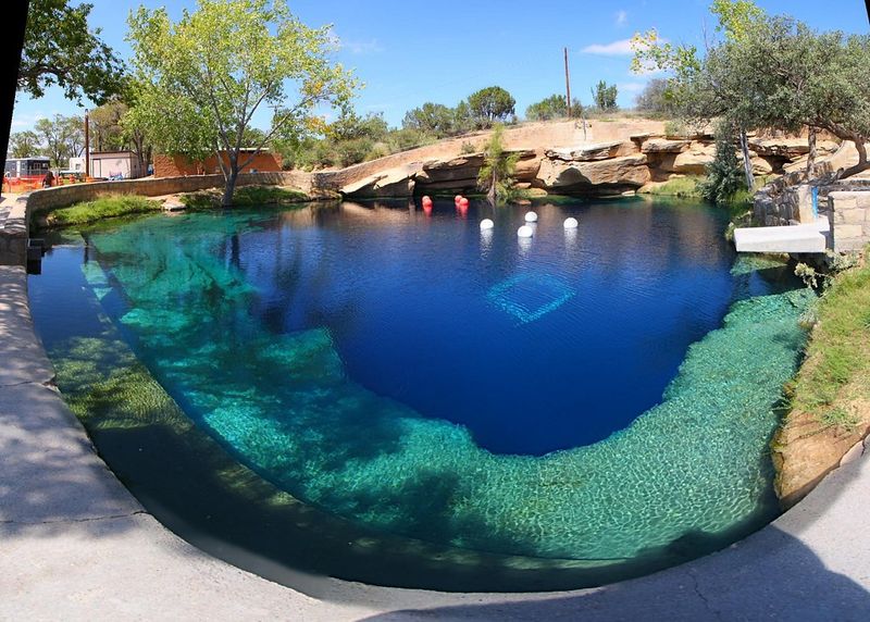 Blue Hole in Santa Rosa