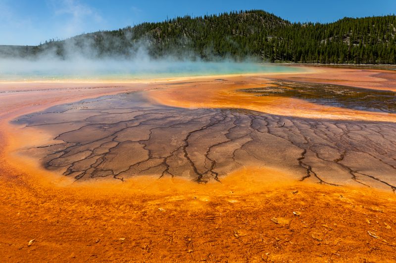 Wyoming — Yellowstone (Old Faithful / Grand Prismatic Spring / Grand Canyon of Yellowstone)