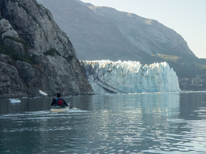 Kayaking in the Glaciers of Alaska