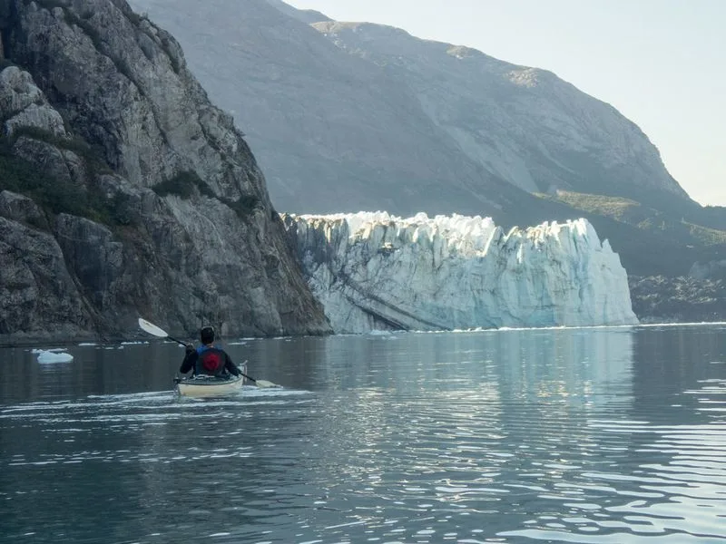 Kayaking in the Glaciers of Alaska