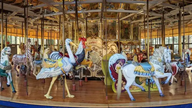 13 Remarkable Antique Carousels in America Still Spinning Today