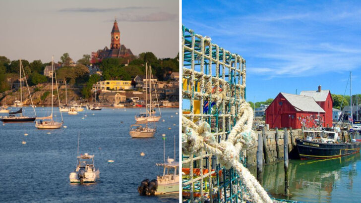6 Scenic Harbors in New England and 6 Fishing Towns That Remain Unspoiled