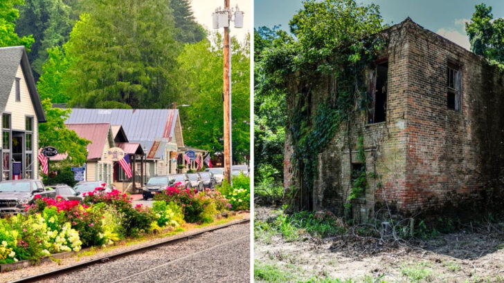 7 Historic Main Streets in the South and 7 Small Towns That Time Forgot