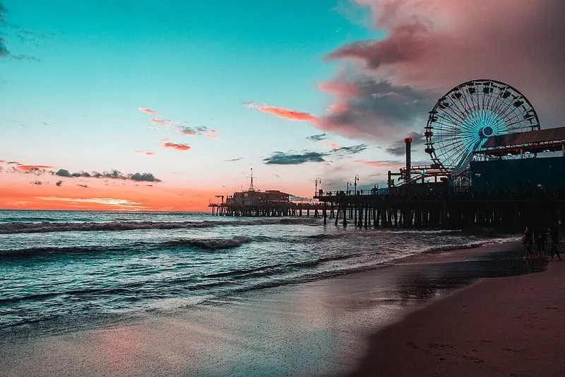 Santa Monica Pier (Santa Monica, CA)